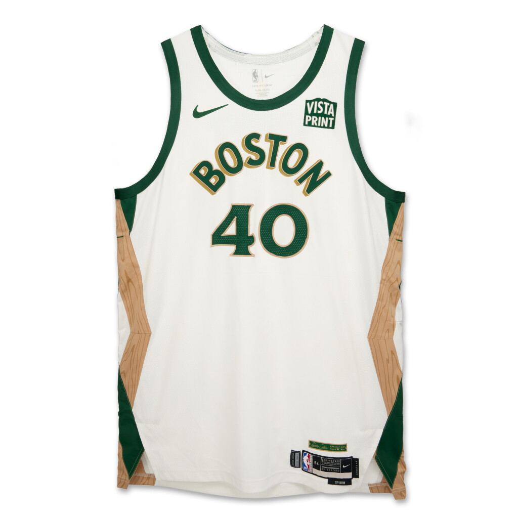 View full screen - View 1 of Lot 16. Luke Kornet Boston Celtics 2023-2024 In-Season Tournament Game Worn City Edition Jersey .