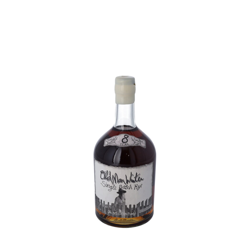 View full screen - View 1 of Lot 194. Old Man Winter 8 Year Old Single Batch Rye 90 proof NV (1 BT75).