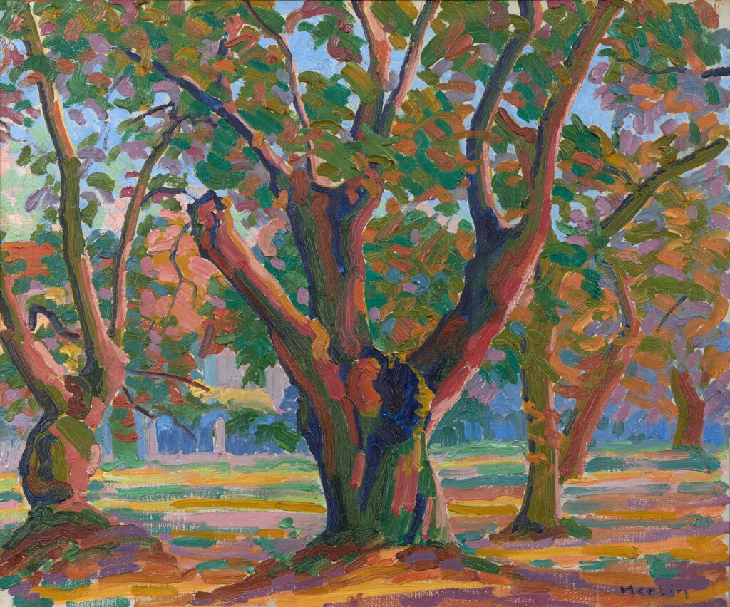 View full screen - View 1 of Lot 428. Arbres.