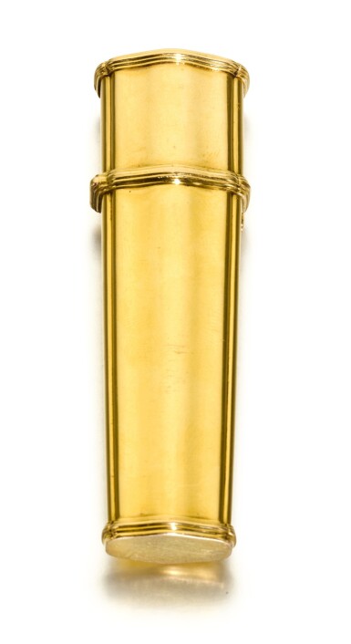 View full screen - View 1 of Lot 24. A rare gold etui, Louis Siriès, Florence, circa 1740.