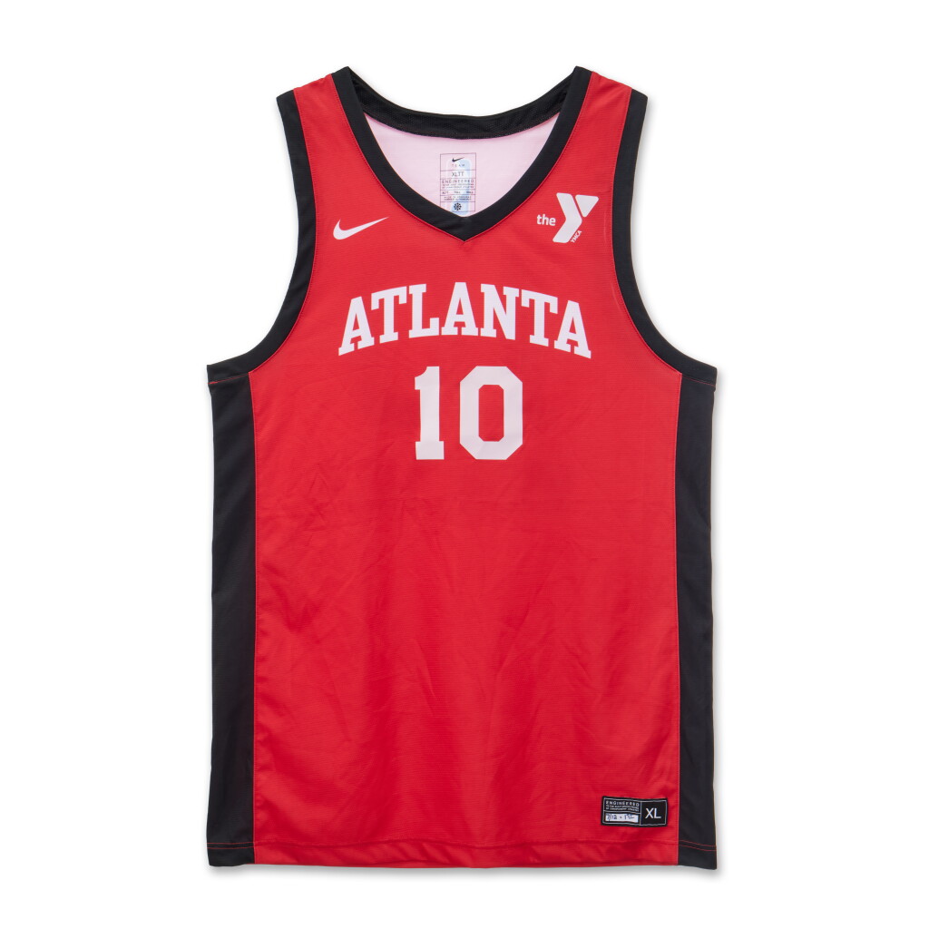 View full screen - View 1 of Lot 2. Zaccharie Risacher Atlanta Hawks 2024 NBA Summer League Game Worn Jersey | NBA Summer League Debut.