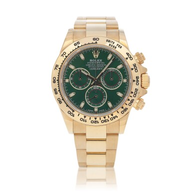 View full screen - View 1 of Lot 416. 'John Mayer' Daytona, Ref. 116508 Yellow gold chronograph wristwatch Circa 2018.