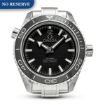 OMEGA | SEAMASTER PLANET OCEAN, A METALWORK WALL CLOCK, CIRCA 2015
