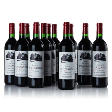 View full screen - View 1 of Lot 522. Château l'Evangile 1994 (11 BT).