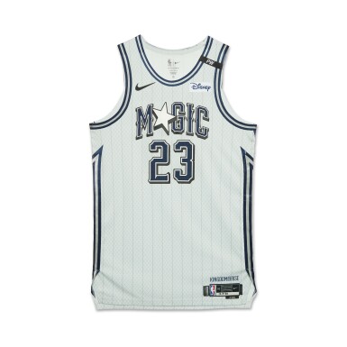 View full screen - View 1 of Lot 173. Tristan Da Silva Orlando Magic 2024-2025 Game Worn City Edition Jersey .