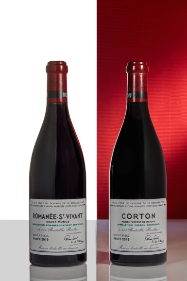 View full screen - View 1 of Lot 25. Corton 2019 Domaine de la Romanée-Conti (4 BT).