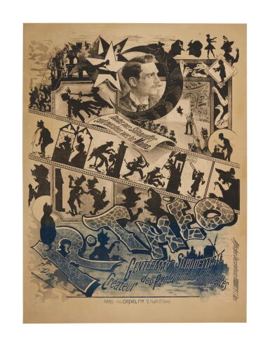 View full screen - View 1 of Lot 581. Theo, R. | The creator of pantomime silhouettes.