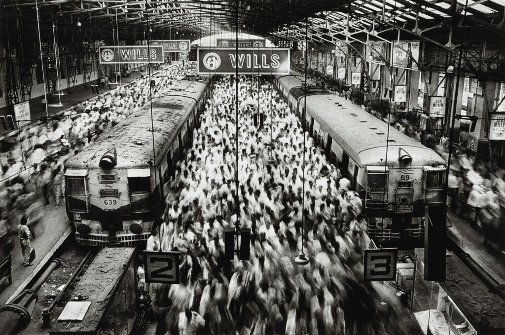 View full screen - View 1 of Lot 47. SEBASTIÃO SALGADO | INDIA, CHURCHGATE STATION, BOMBAY, 1995.