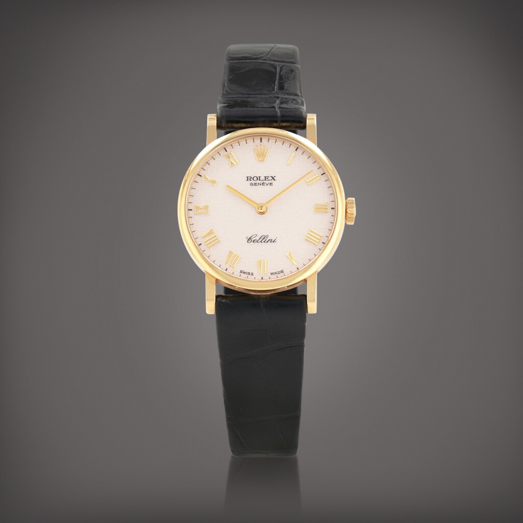 View full screen - View 1 of Lot 422. Reference 5109/8 Montre bracelet en or jaune | Yellow gold wristwatch Vers 1991 | Circa 1991.