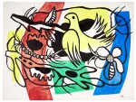 FERNAND LÉGER | COMPOSITION À L’OISEAU