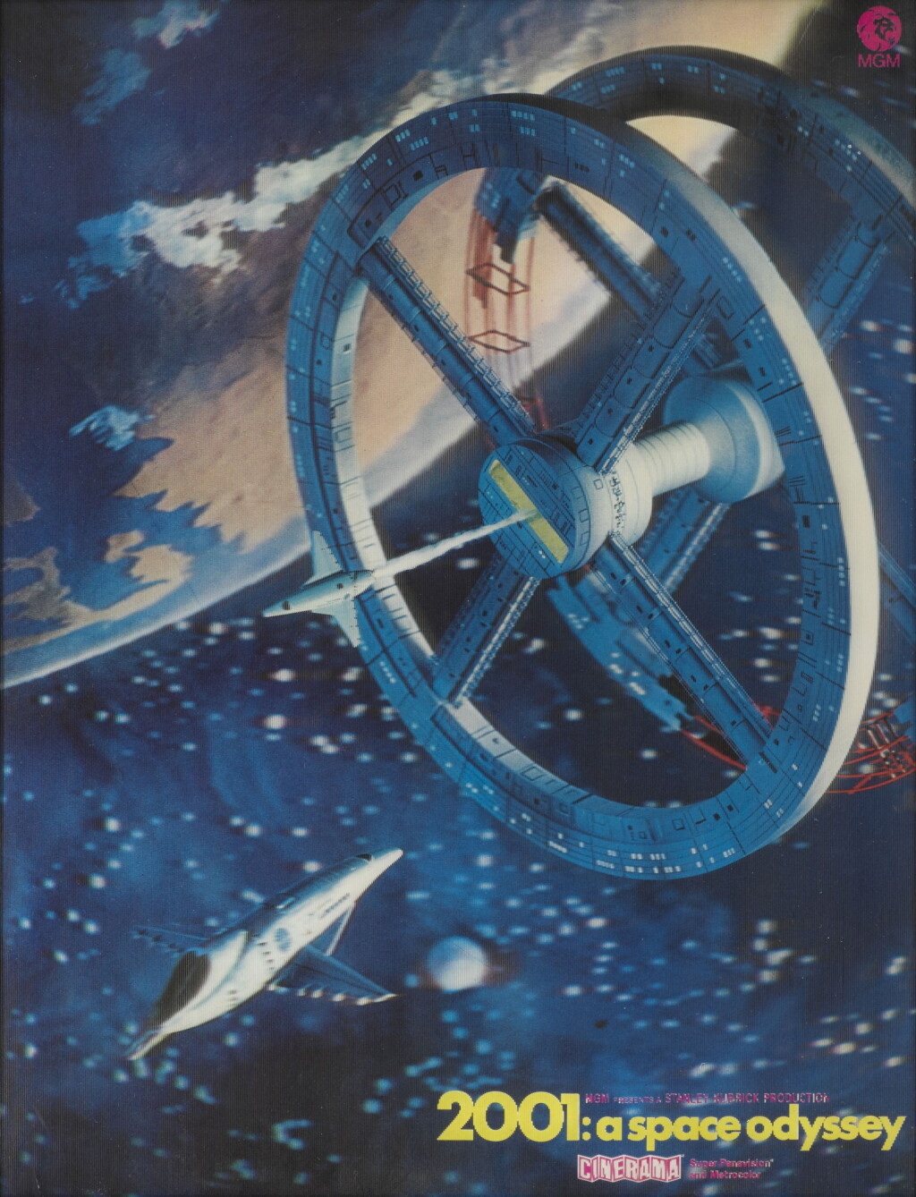 View full screen - View 1 of Lot 45. 2001: A Space Odyssey (1968), cinerama 3-D holographic display, US.