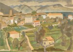 Landscape at the back of St Tropez