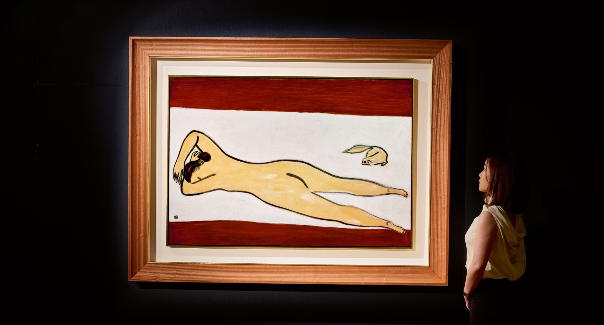 Sanyu 常玉 Nu Avec Un Pekinois 裸女與北京狗 Icons Masterpieces From Across Time And Space Sotheby S