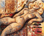 Nu couché blond