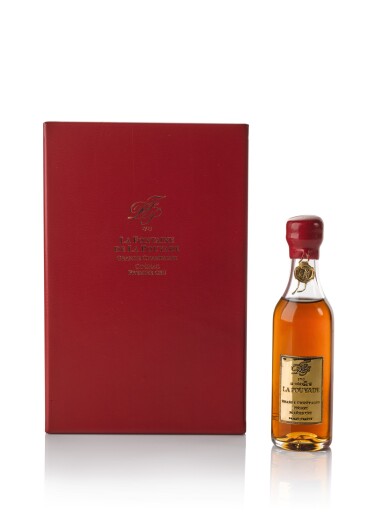 View full screen - View 1 of Lot 110. La Fontaine De La Pouyade Grand Champagne Premier Cru Cognac Miniature K315 40.0 abv NV .