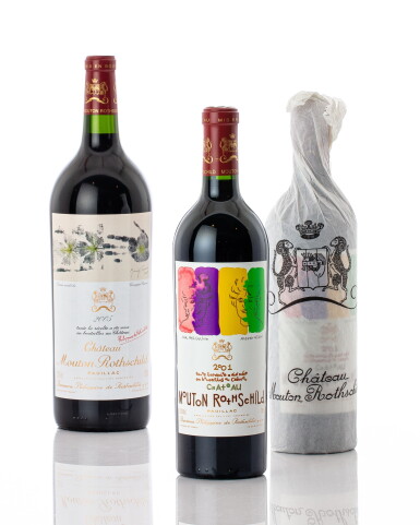 View full screen - View 1 of Lot 6620. Château Mouton Rothschild 2001 (12 BT).
