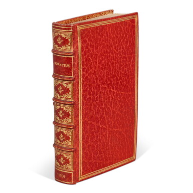 View full screen - View 1 of Lot 781. Horatius Flaccus, Horatius, Venice, Aldo, 1501, printed on vellum, modern red morocco.