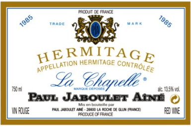 View full screen - View 1 of Lot 730. HERMITAGE, LA CHAPELLE 1985 Paul Jaboulet Aîné .