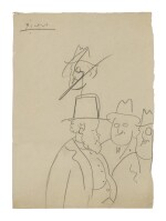 PABLO PICASSO | TROIS HOMMES