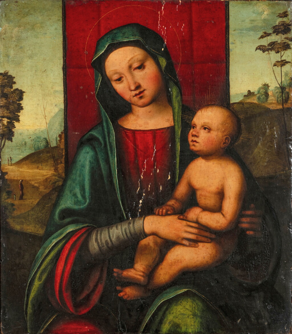 View full screen - View 1 of Lot 4. Virgin and Child.