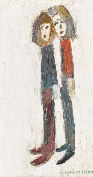 View full screen - View 1 of Lot 258. Two Girls.