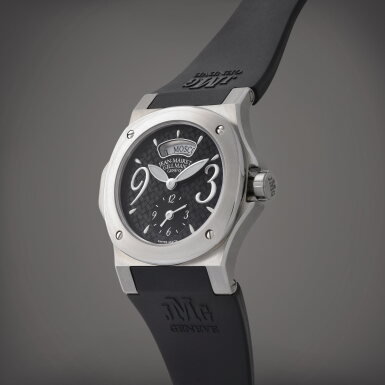 View full screen - View 1 of Lot 67. Lady Sport GMT | A limited edition stainless steel multi time zone wristwatch | Circa 2005.