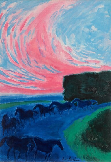 View full screen - View 1 of Lot 16. Les Chevaux de Branges.