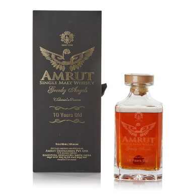 View full screen - View 1 of Lot 258. Amrut Greedy Angels Chairman's Release 55.0 abv NV .