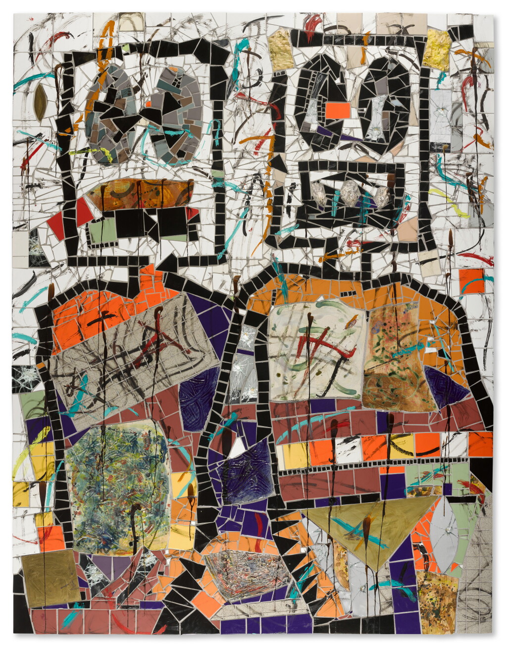 View full screen - View 1 of Lot 129. Two Standing Broken Men.