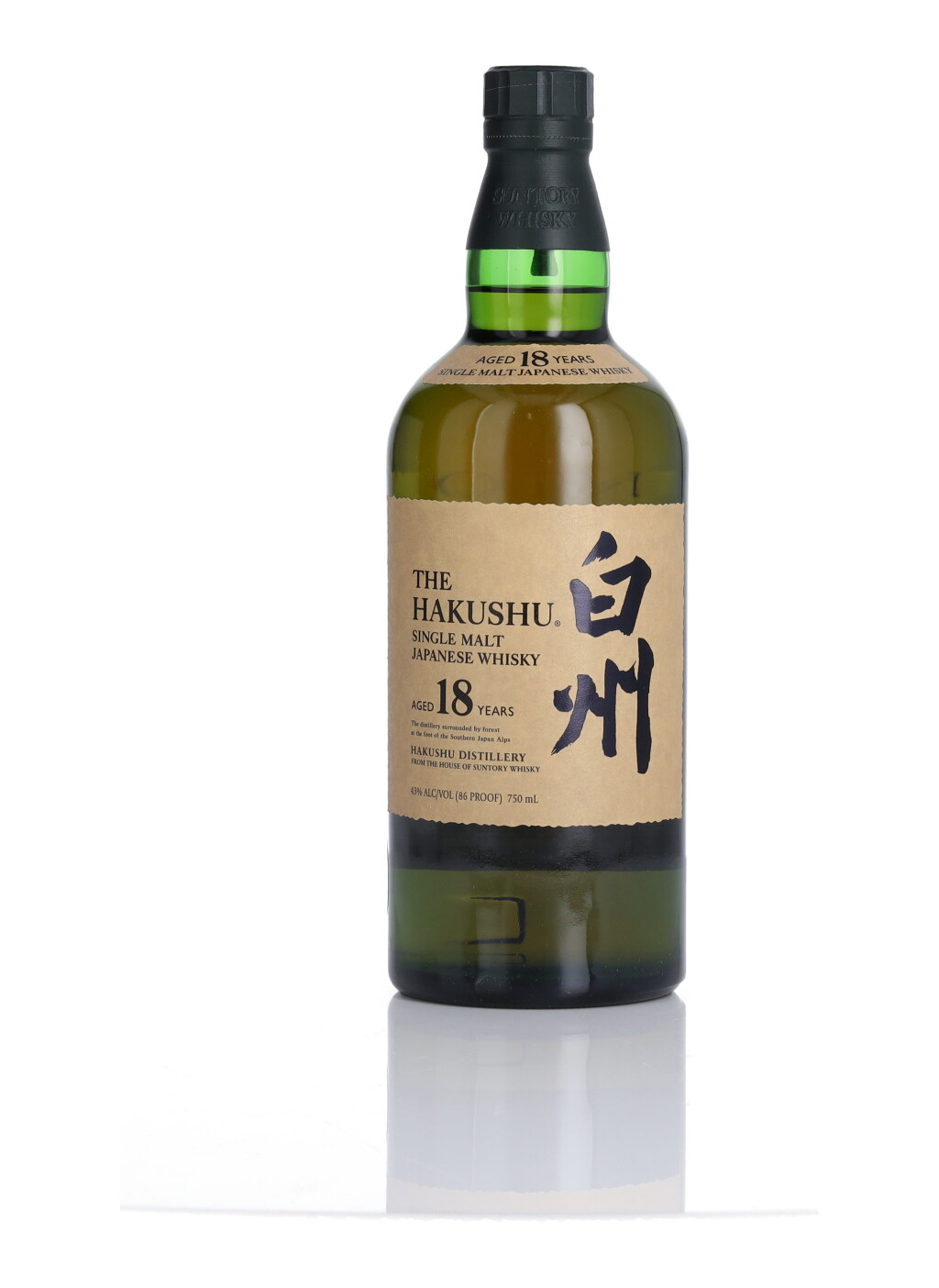 View full screen - View 1 of Lot 114. The Hakushu 18 Year Old 43.0 abv NV (1 BT 75cl).