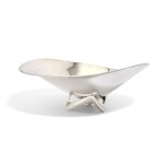 A large Georg Jensen silver bowl, designed by Henning Koppel, Copenhagen, circa 1954
