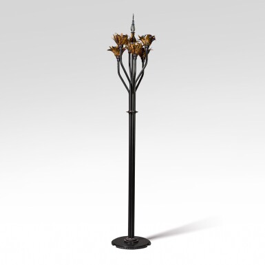 View full screen - View 1 of Lot 264. Unique Floor Lamp.