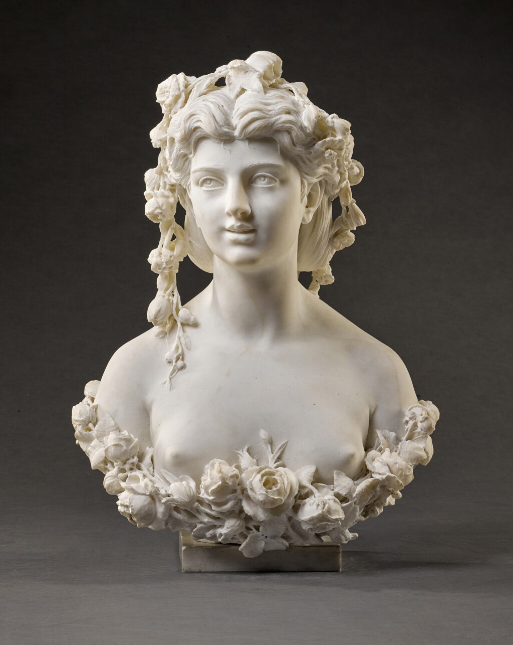 View full screen - View 1 of Lot 83. GELINDO MONZINI | BUST OF FLORA.