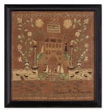 A Needlework Sampler, Worked by Sophia Bowen, Warren, Rhode Island, 1804