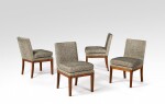Suite de quatre chaises, vers 1934