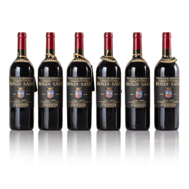 View full screen - View 1 of Lot 656. Brunello di Montalcino 1991 Biondi-Santi (6 BT).