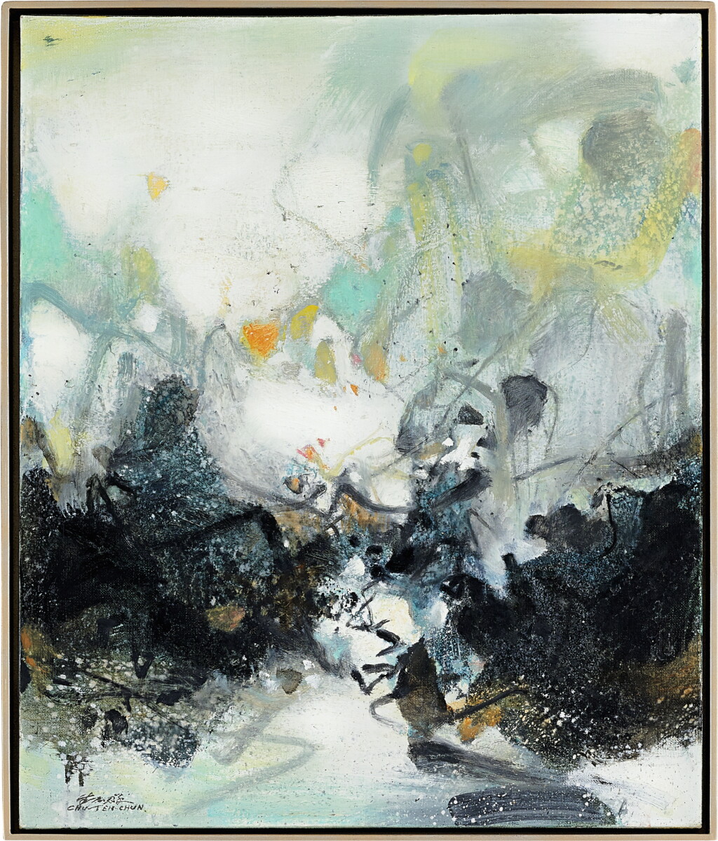View full screen - View 1 of Lot 739. CHU TEH-CHUN 朱德群 | SANS TITRE 無題.