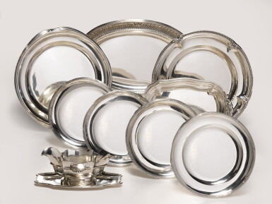 View full screen - View 1 of Lot 88. Group of French Tableware.
