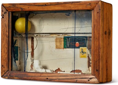 View full screen - View 1 of Lot 244. JOSEPH CORNELL | SOAP BUBBLE SET (ECLIPSING BINARY, ALGOL WITH MAGNITUDE CHANGES).