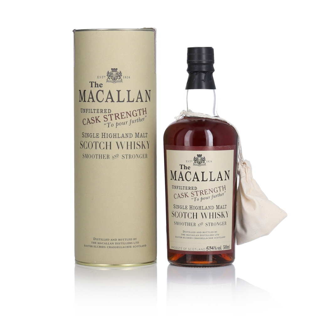 Voir en plein écran - Voir 1 du lot 1068. The Macallan Cask Strength 57.4 abv 1990 (1 bt 50cl).