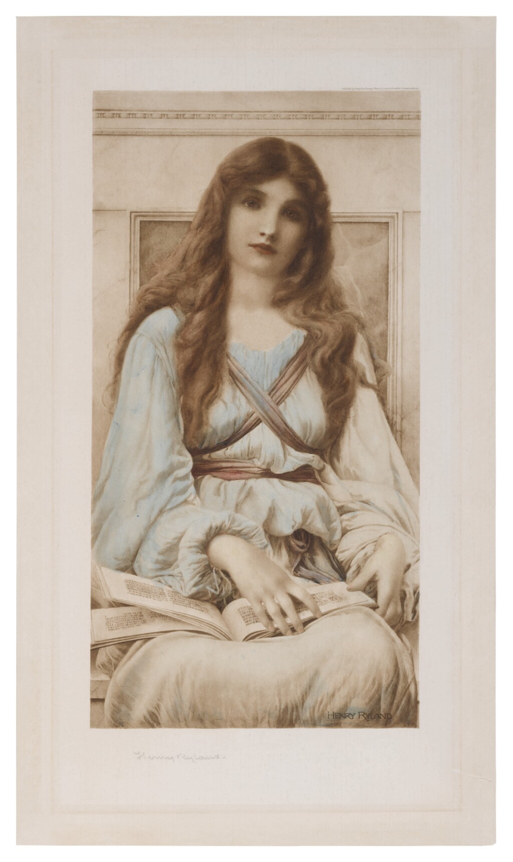 View full screen - View 1 of Lot 48. AFTER HENRY RYLAND | LA PENSIEROSA .