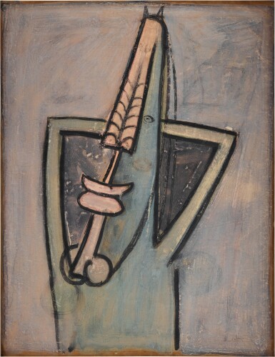 View full screen - View 1 of Lot 428. Homme-cheval.