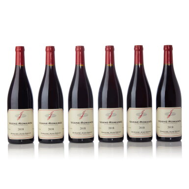View full screen - View 1 of Lot 225. Vosne Romanée 2018 Jean Grivot (6 BT).