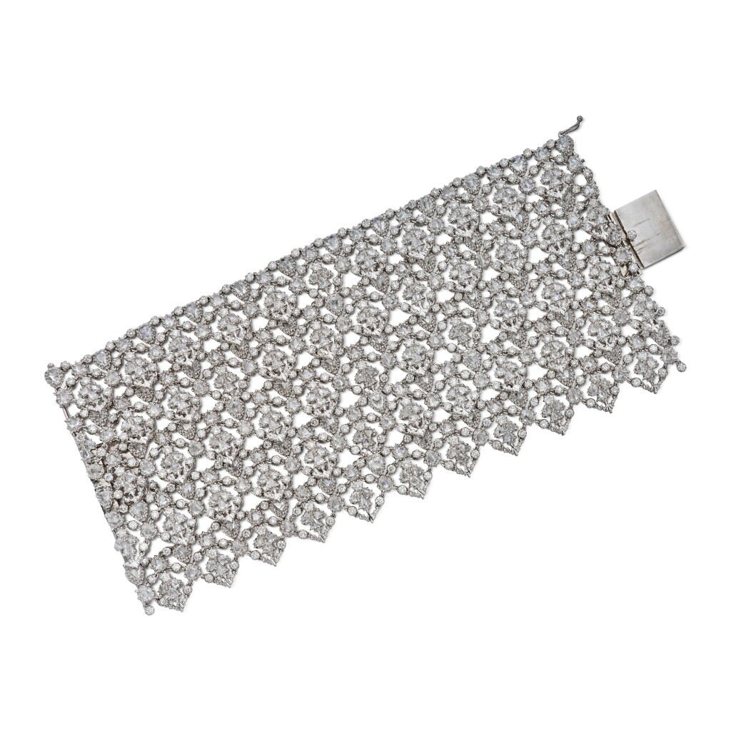 View full screen - View 1 of Lot 372. Diamond Bracelet.