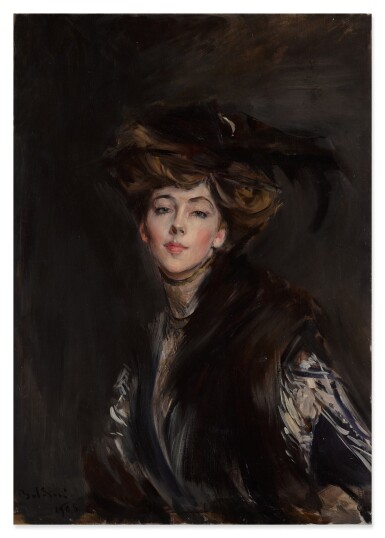 View full screen - View 1 of Lot 113. Portrait of Miss Anita Stewart.