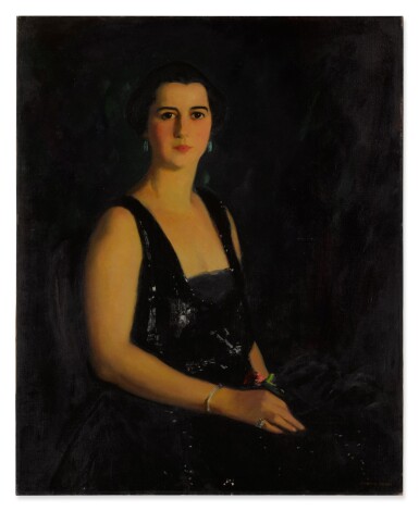 View full screen - View 1 of Lot 68. Portrait of Mrs. Arthur Bond Cecil.