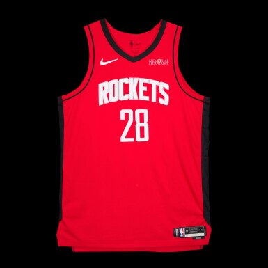 View full screen - View 1 of Lot 42. Alperen Şengün Houston Rockets 2025-2026 NBA Tip-Off Game Worn Icon Edition Jersey | 39 Points | Double-Double | Career High 3-Pointers Made .