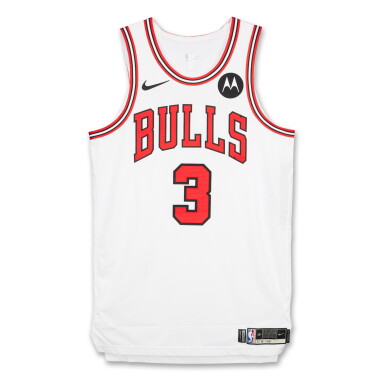 View full screen - View 1 of Lot 93. Josh Giddey Chicago Bulls 2025-2026 Game Worn Association Edition Jersey | Triple-Double.