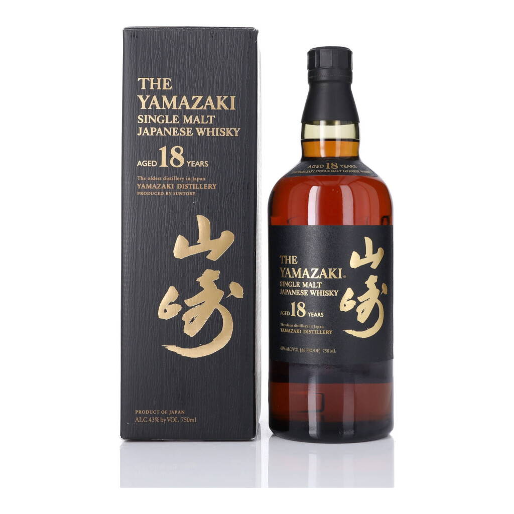 View full screen - View 1 of Lot 70. The Yamazaki 18 Year Old 43.0 abv NV (1 BT 75cl).