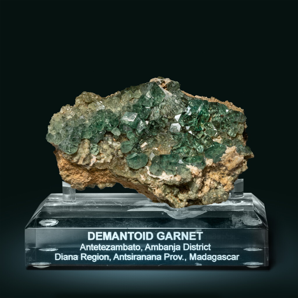 View full screen - View 1 of Lot 66. Demantoid Garnet.